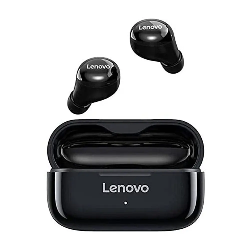 Lenovo LP11 TWS Wireless Bluetooth 5.0 Stereo Earbuds – Color: Black – View 1