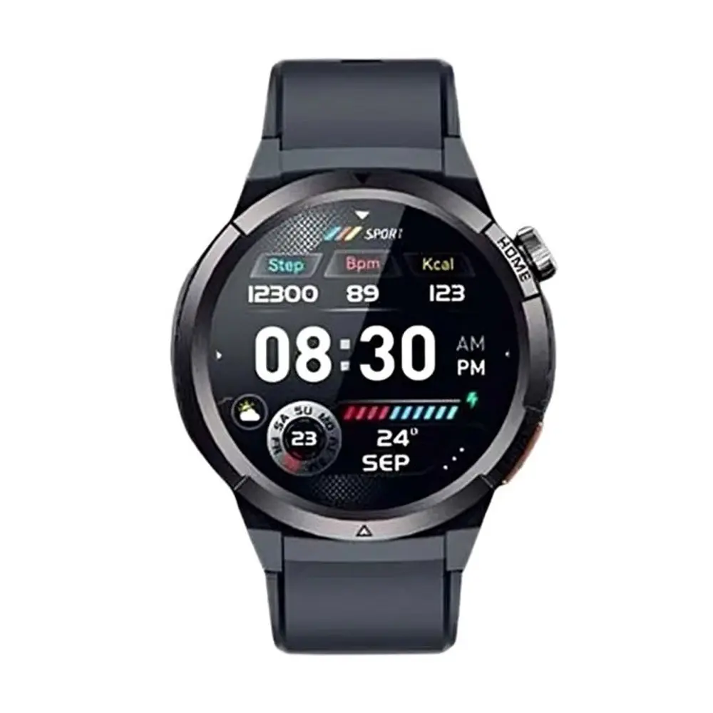 QCY Active GX BT Calling Smartwatch – Color: Black – View 1