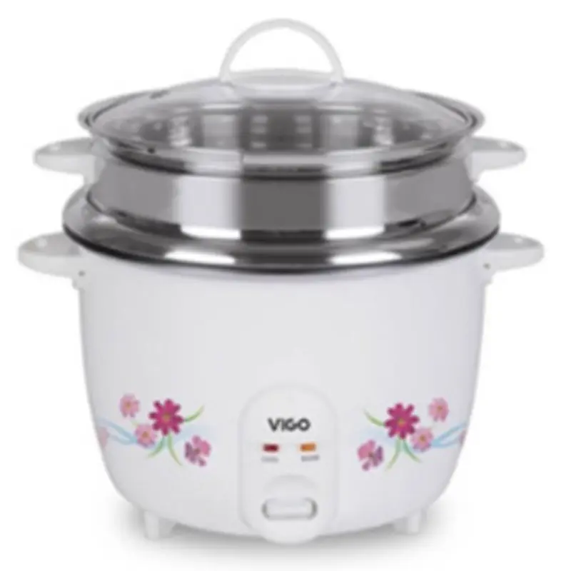Vision VSNRC-50-04 2.2 Liter Double Pot Magnetic Switch and Thermostat Rice Cookers – View 1