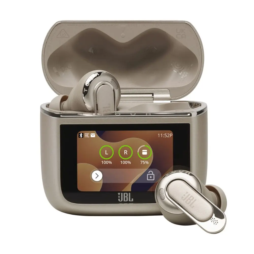 JBL Tour Pro 3 TWS Earbuds – Color: Brown – View 1
