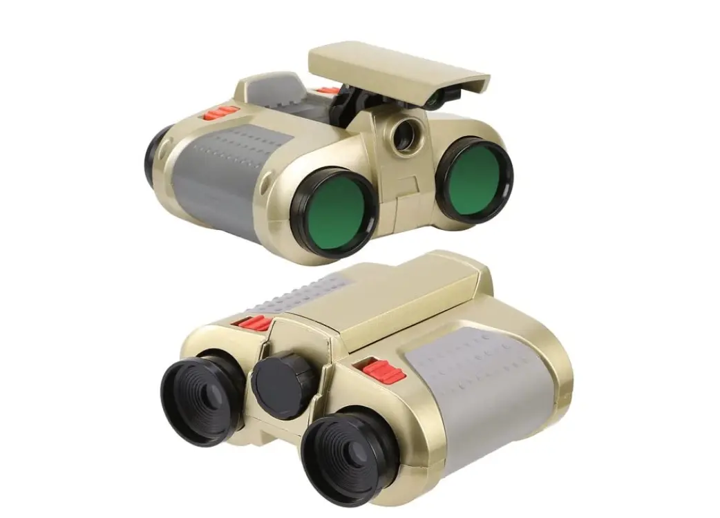 Night Telescope Binoculars With Pop Up Light 4x30 MM Lens – View 1