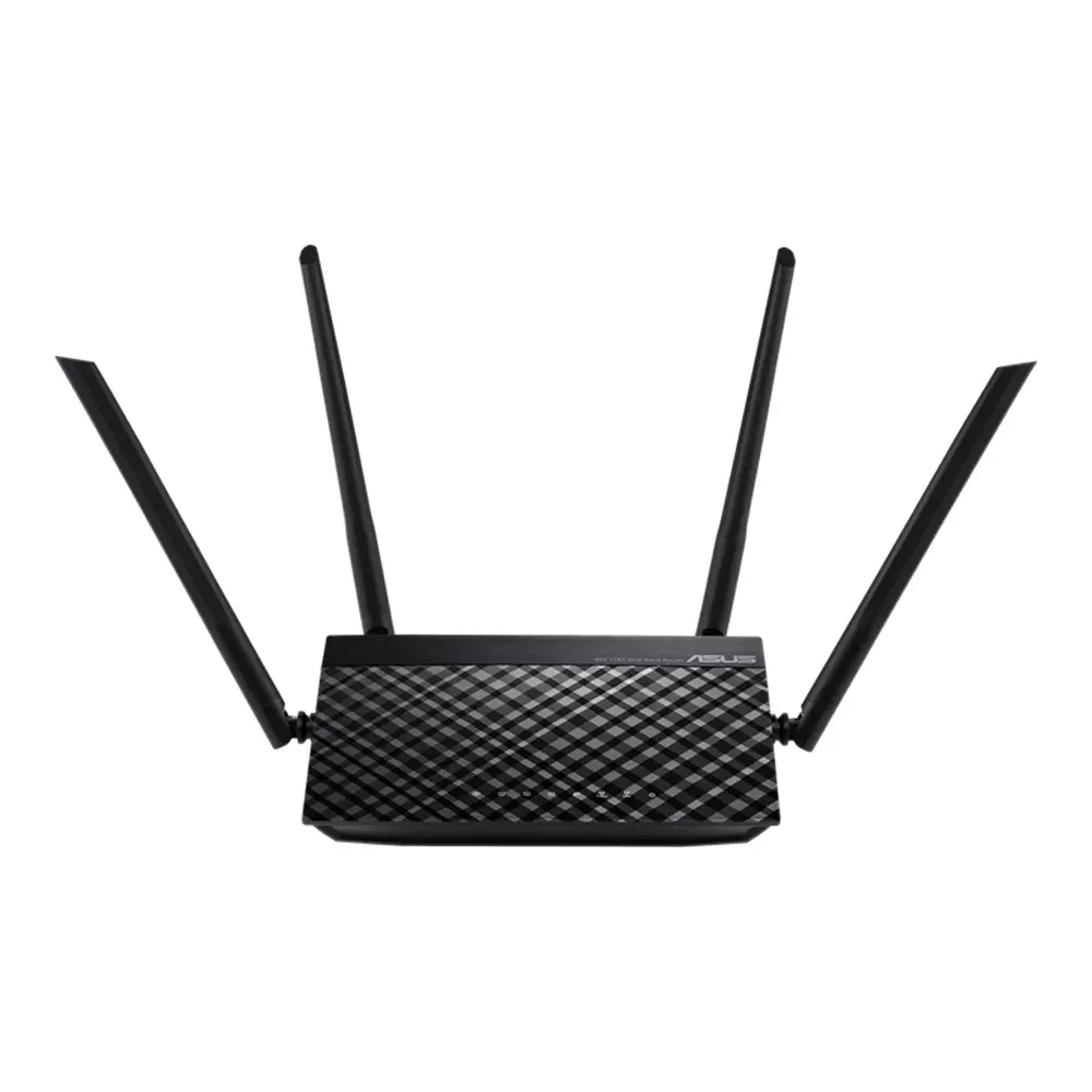 Asus RT-AC1200 V2 1200 Mbps Ethernet Dual-Band Wi-Fi Router – View 1