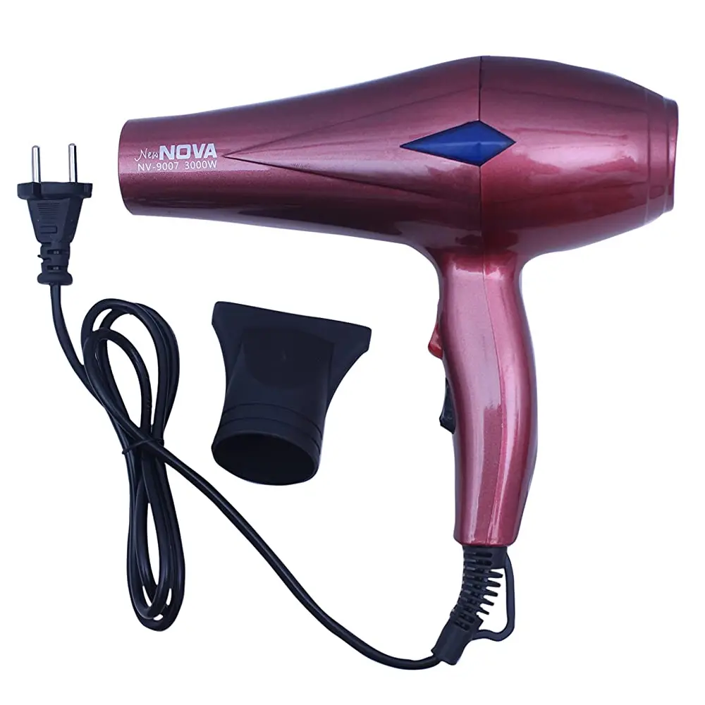 NOVA NV-9007 Hot And Cold Air 3000W With Professional Hair Dryer  – Color: Pink – View 1
