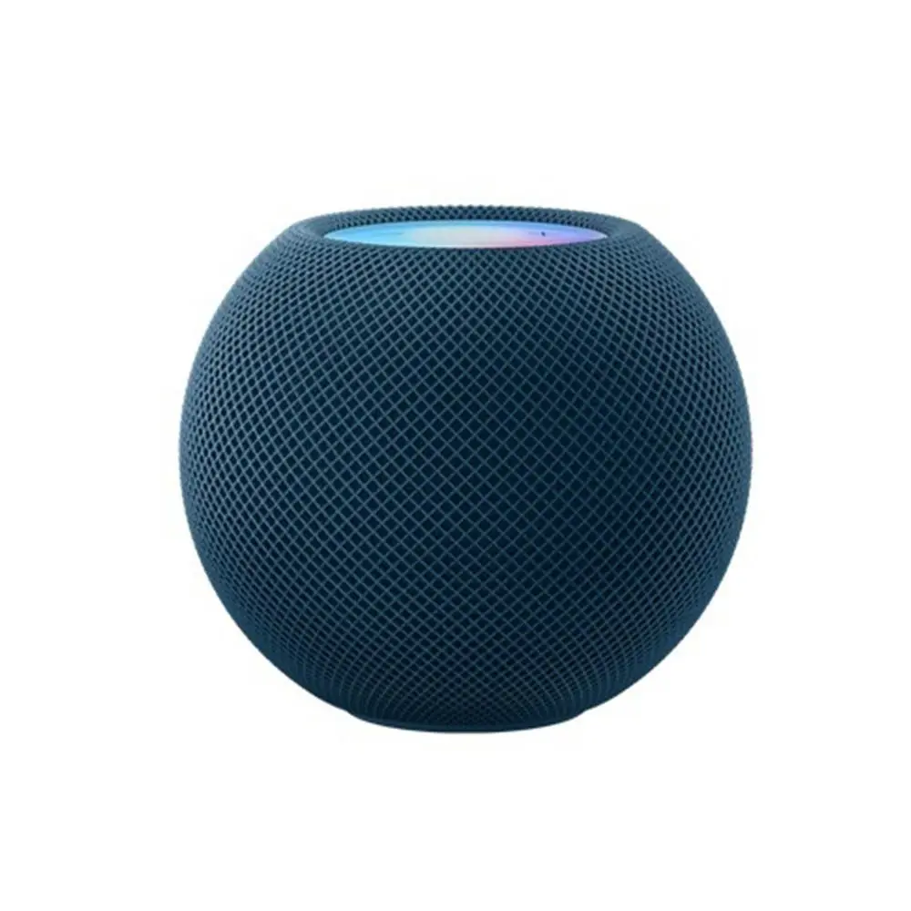Apple HomePod Mini 360-degree Audio & Smart Home Speaker – Color: Blue – View 1