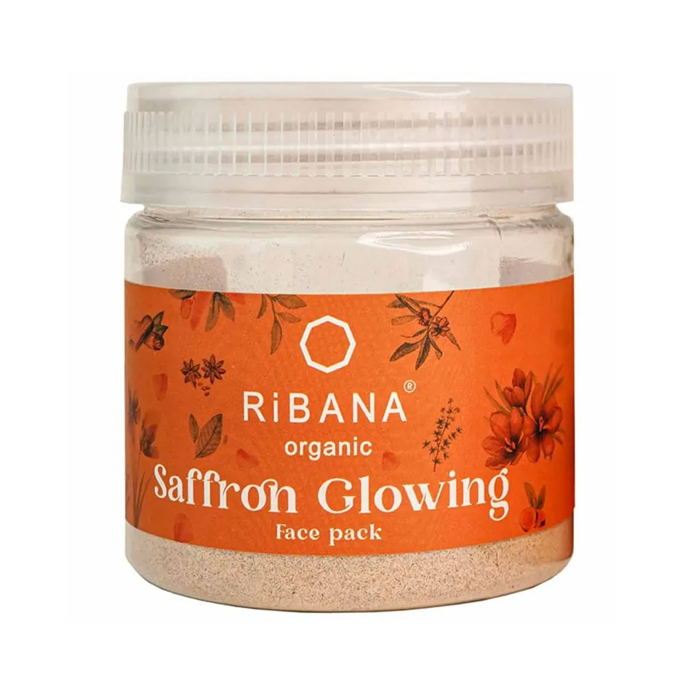 Ribana Saffron Glowing Skin Bright Naturally Face Pack - 50 gm – View 1