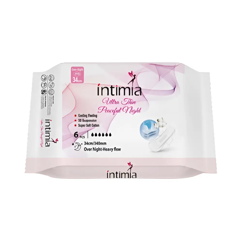 Intimia Peaceful Night Sanitary Pad for Heavy Flow – View 1