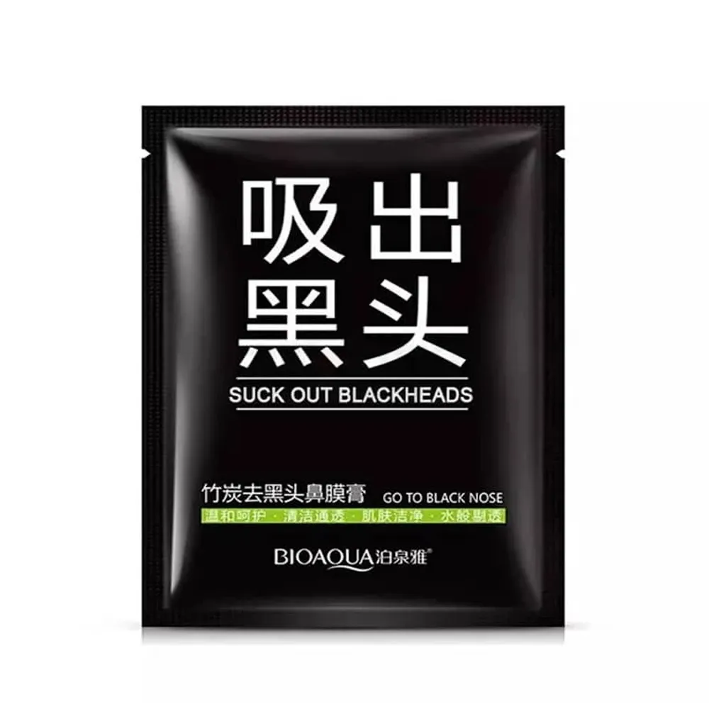 Bioaqua Activated Carbon Suck Out Mini Blackhead Remover Face Mask – View 1