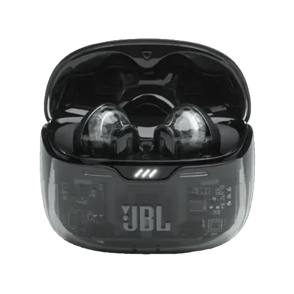 JBL Tune Beam Ghost Edition ANC True Wireless Earbuds – Color: Black – View 1