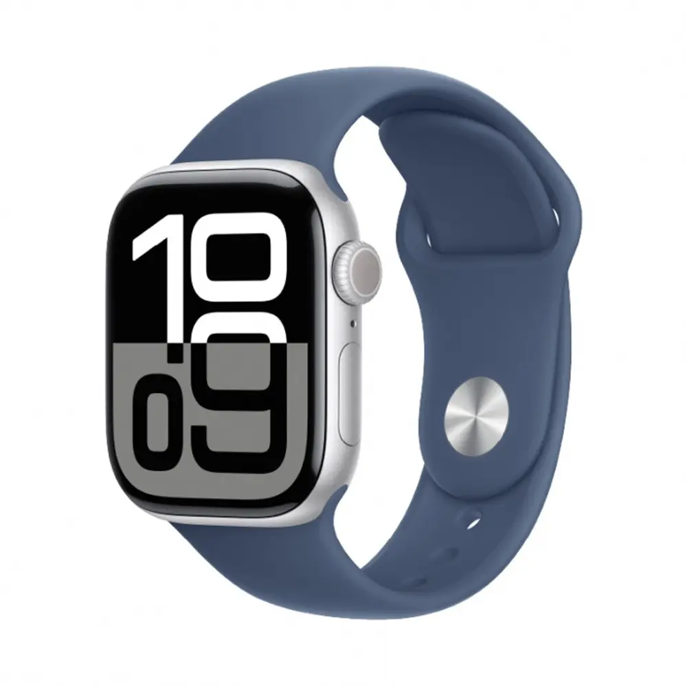 Apple Watch Series 10 Retina LTPO3 OLED 46mm Smartwatch – Color: Silver – View 1