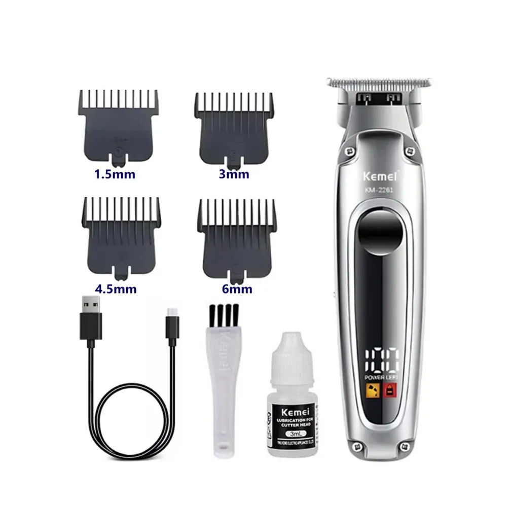 Kemei KM-2261 Hair Clipper and Beard Trimmer for Men – View 1
