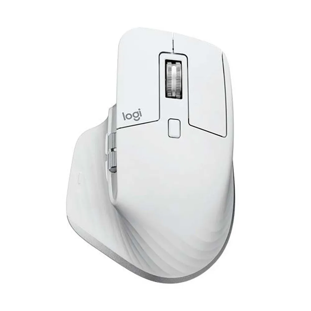 Logitech MX MASTER 3S High-performance Wireless Mouse – Color: White – View 1