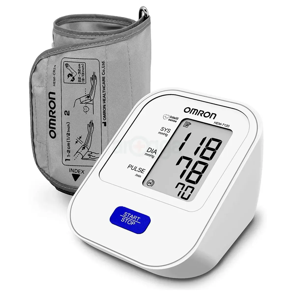 OMRON HEM-7120 Automatic Digital Blood Pressure Machine – View 1