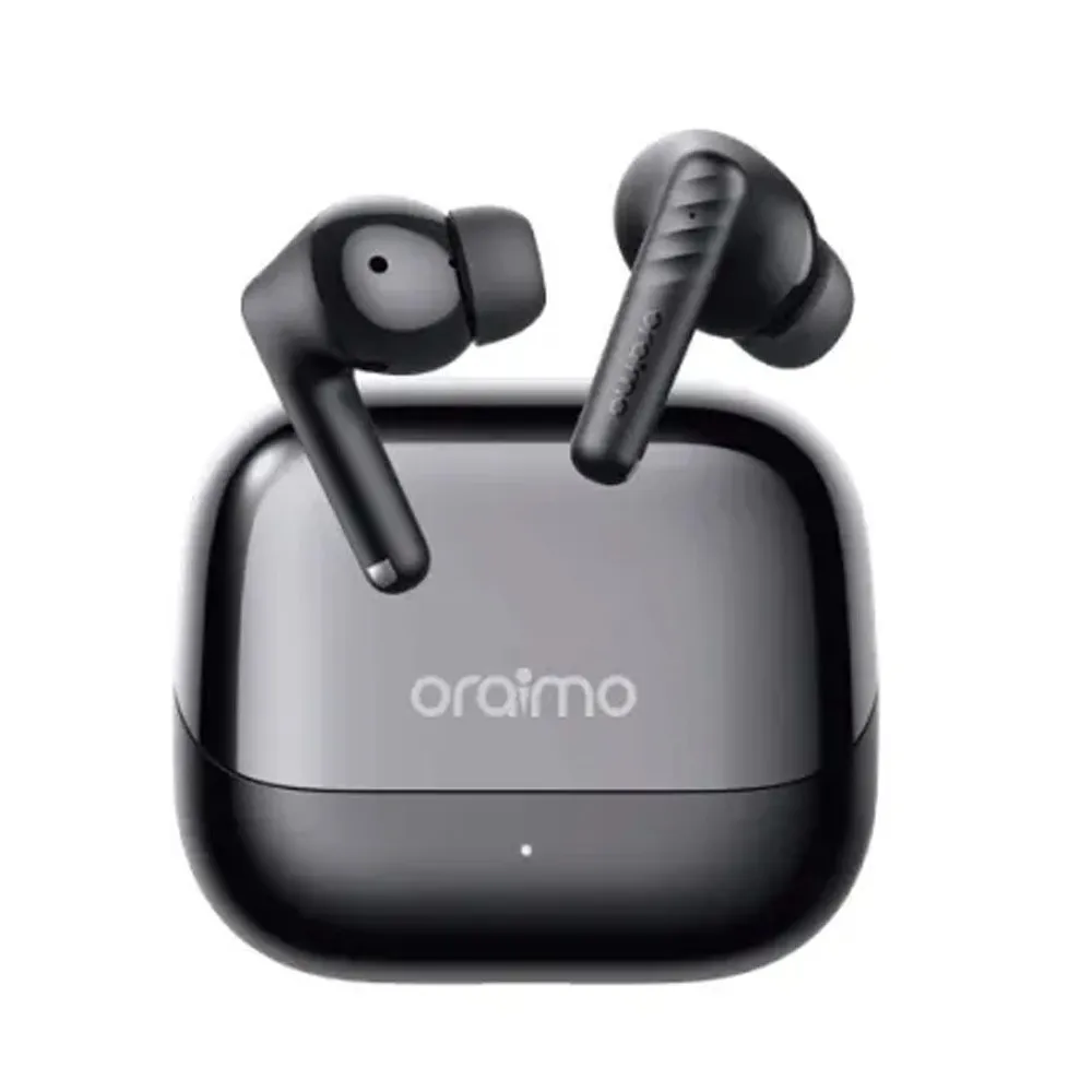 Oraimo SpaceBuds Neo True Wireless Spatial Earbuds – Color: Black – View 1