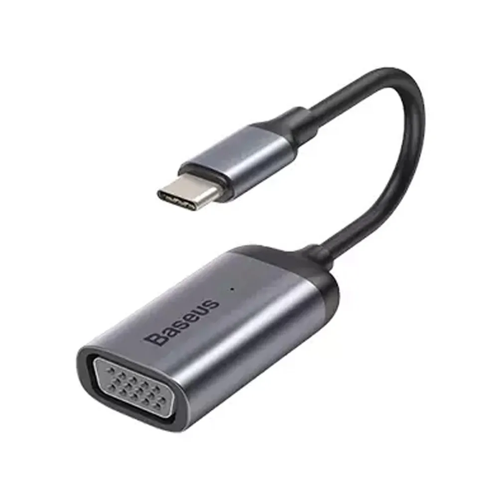 BASEUS CAHUB-V0G ENJOYMENT SERIES TYPE-C TO VGA HUB CONVERTER – View 1