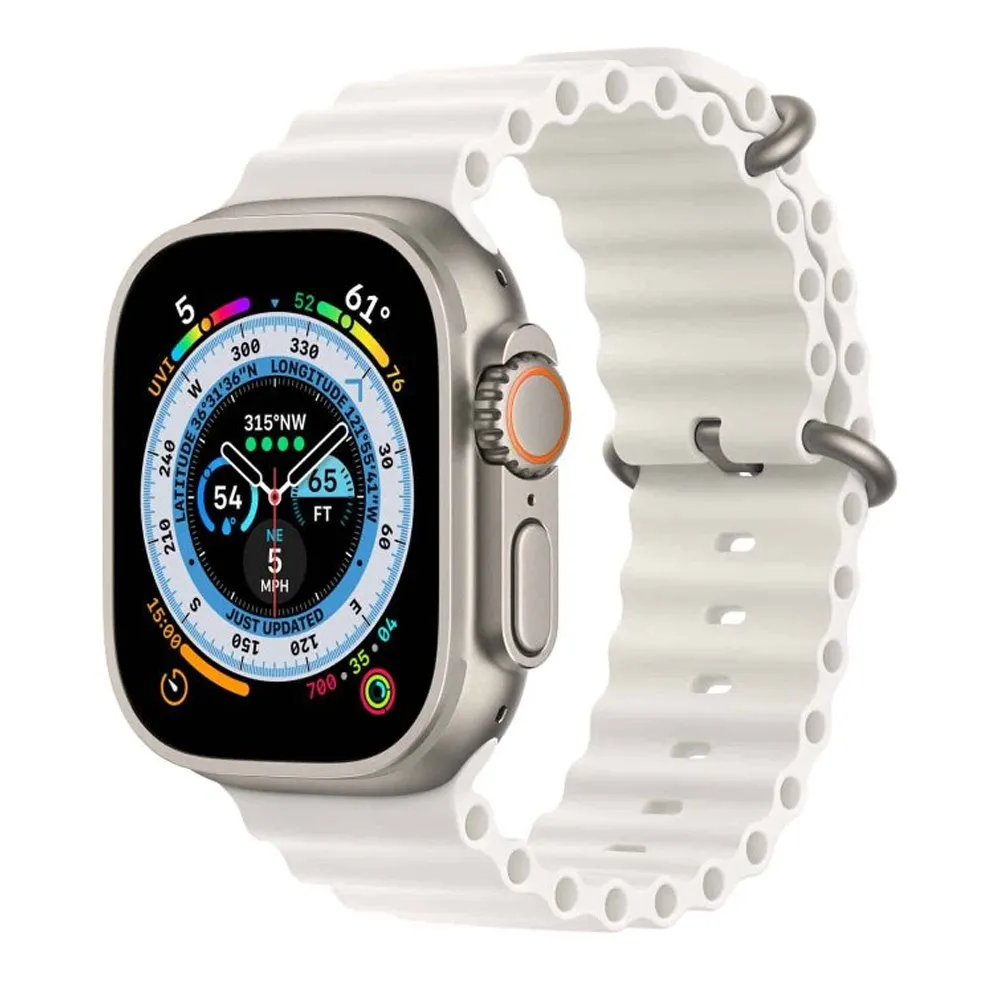 S8 Ultra 4g Waterproof Smartwatch – Color: Silver – View 1