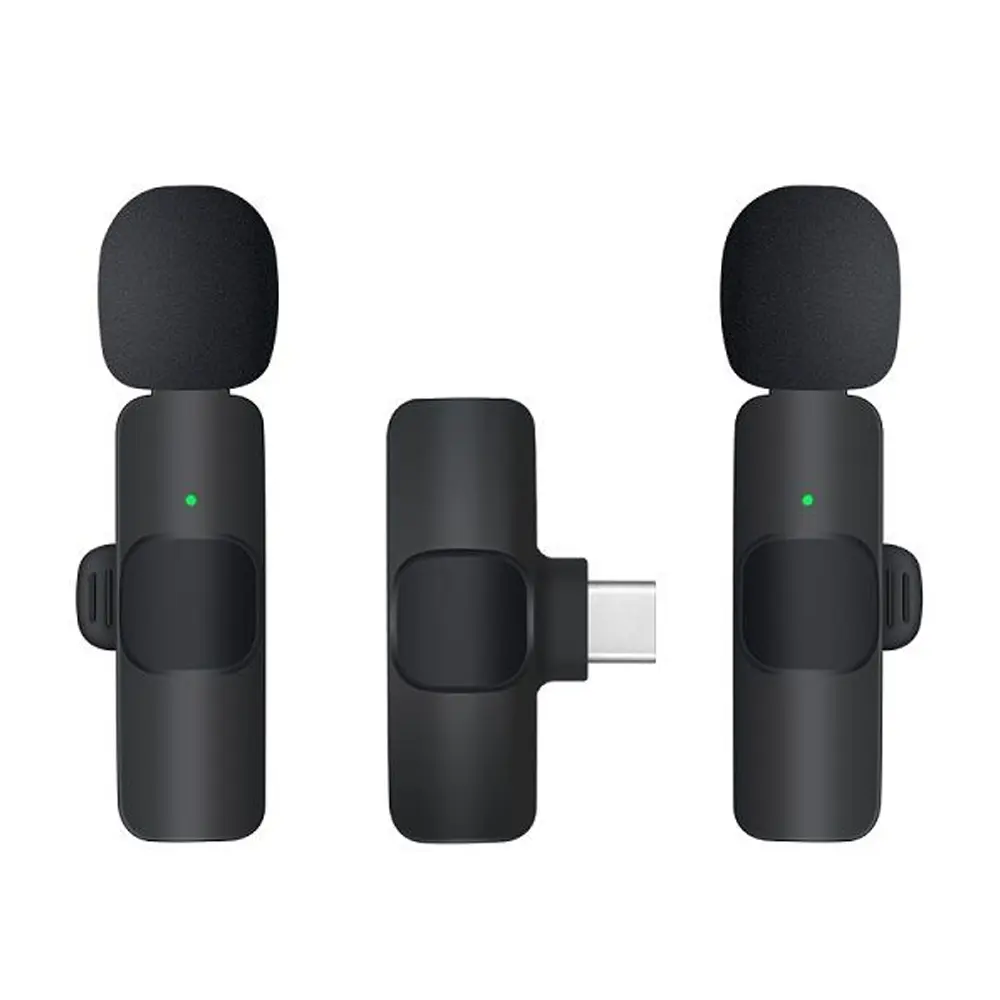 K9 Wireless Type c Professional Dual Microphone – View 1