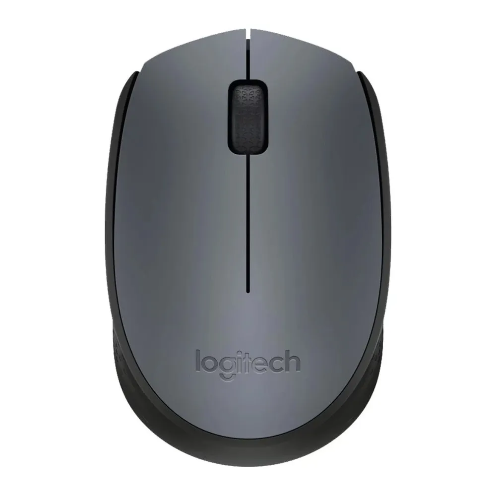 Logitech M170 Wireless Optical Mouse – Color: Black – View 1
