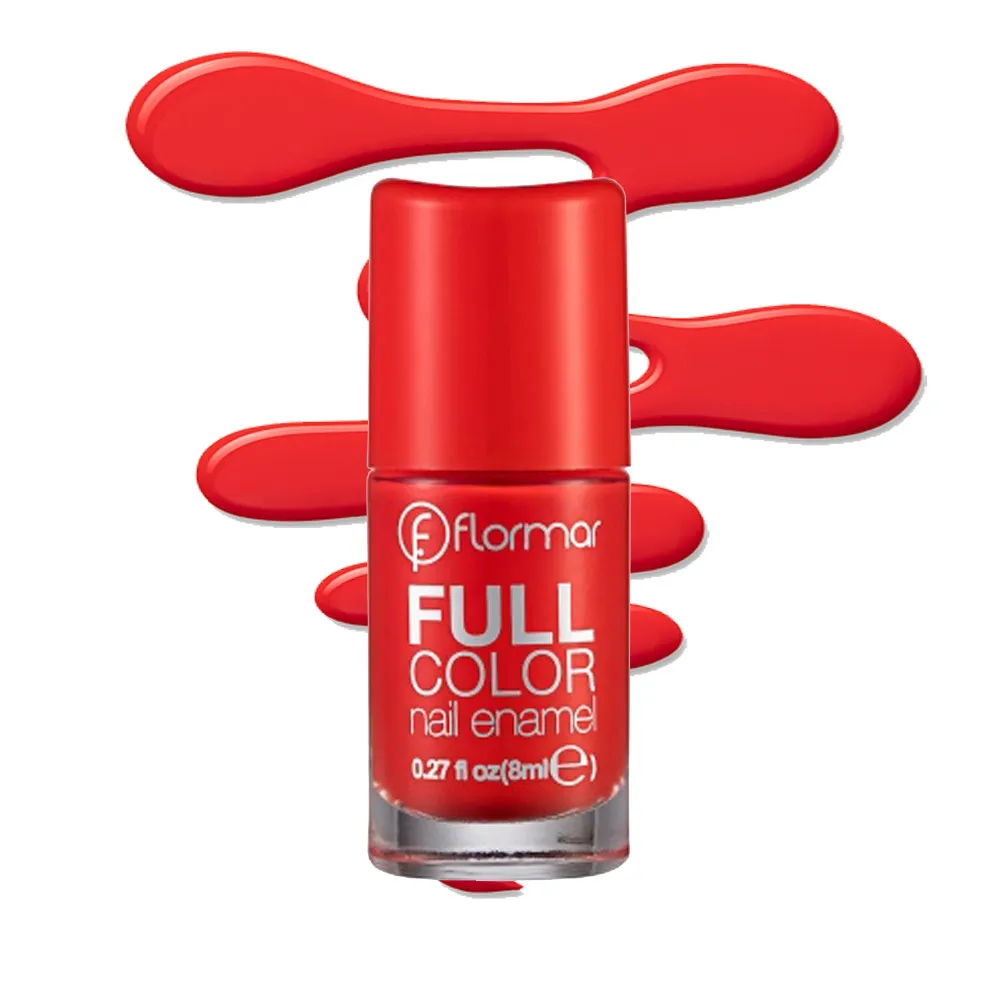 Flormar Full Color Nail Enamel FC50 Miami Sunset Nail Polish – View 1