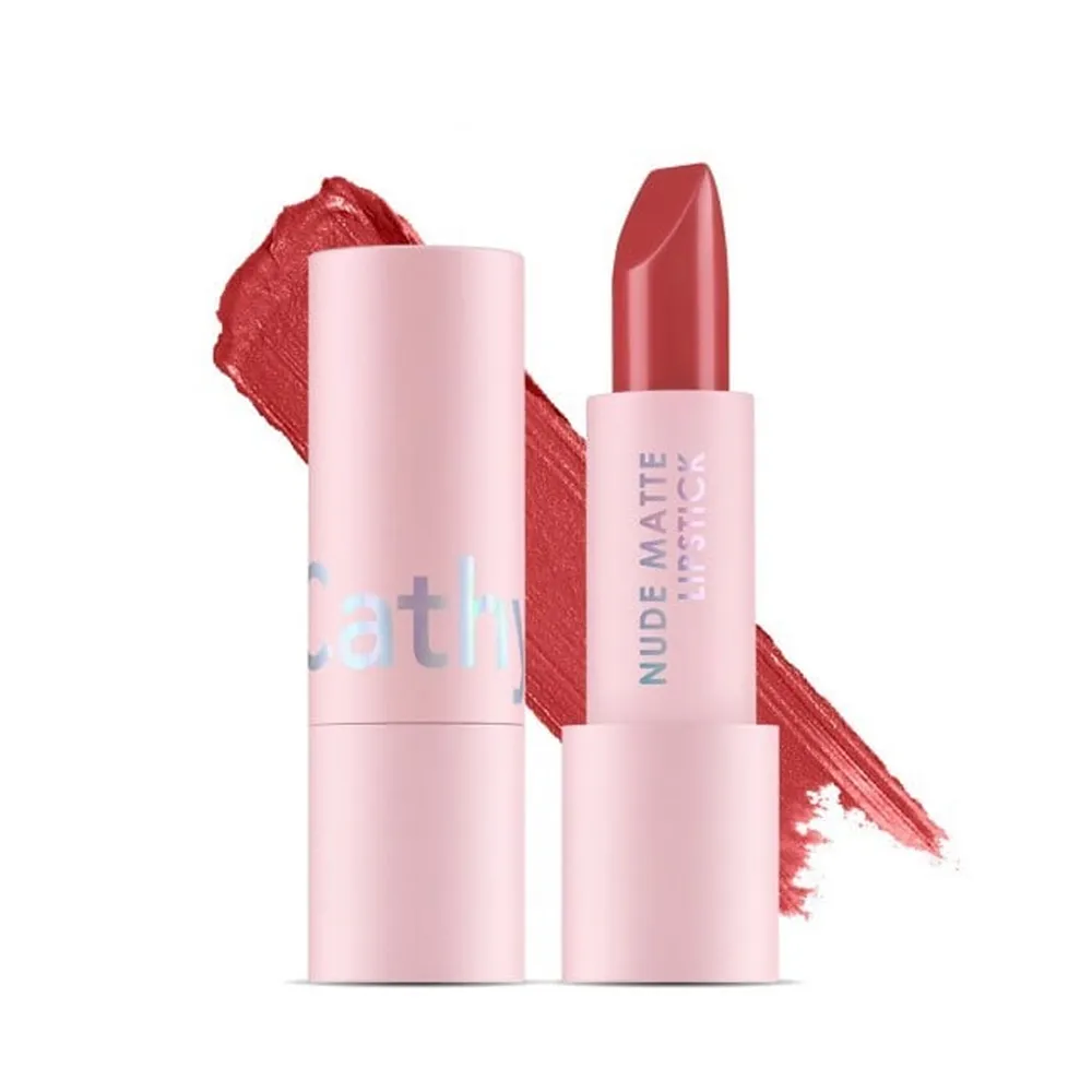 Cathy Doll #10 Nude Matte Touch Coral Long-lasting Lipstick – View 1