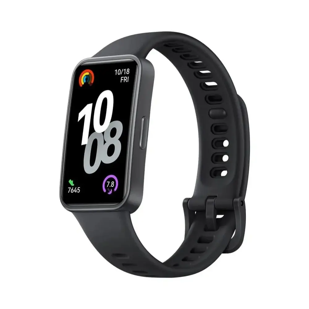 Huawei Band 10 Fitness Tracking With AMOLED Display – Color: Black – View 1