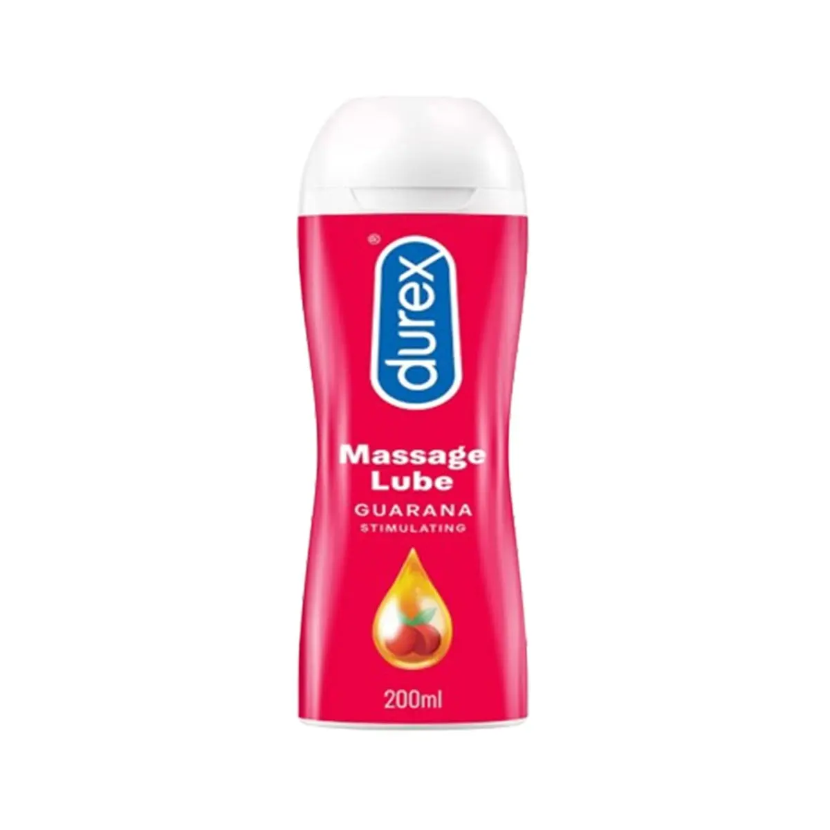 Durex Play Stimulating Massage Lubricant 200ml Water-Based Gel with Guarana Extract – View 1