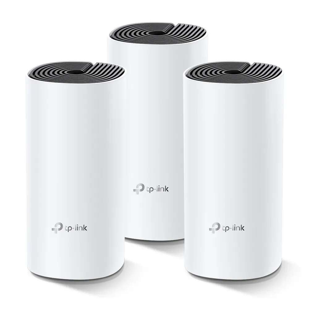 TP-Link Deco M4 AC1200 Dual-Band Mesh Router (3 Pack) – View 1