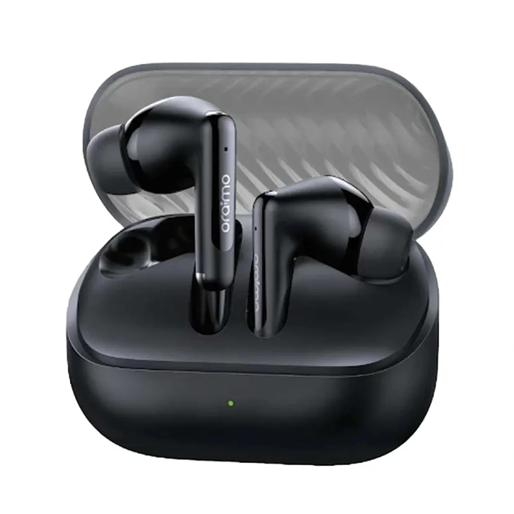 Oraimo SpaceBuds N ANC True Wireless Earbuds – Color: Black – View 1