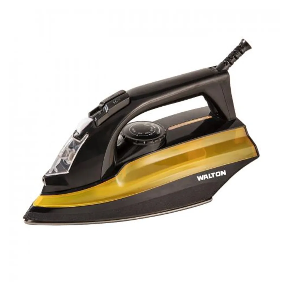 Walton WIR-SX5 Shock and Burn Proof Electric Steam Iron – Color: Yellow – View 1