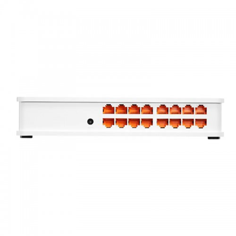 Totolink SW16D 16-Port 10/100 Mbps Fast Ethernet Switch – View 1
