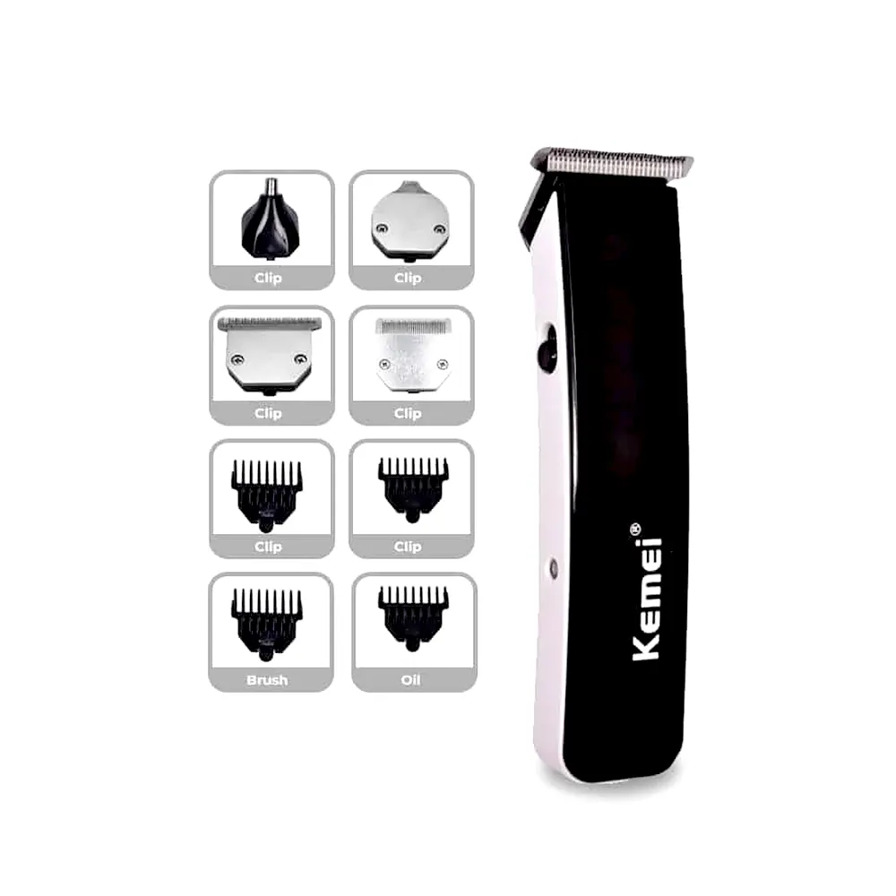 Kemei KM- 3580 Rechargeable Professional Grooming Kit Trimmer – View 1