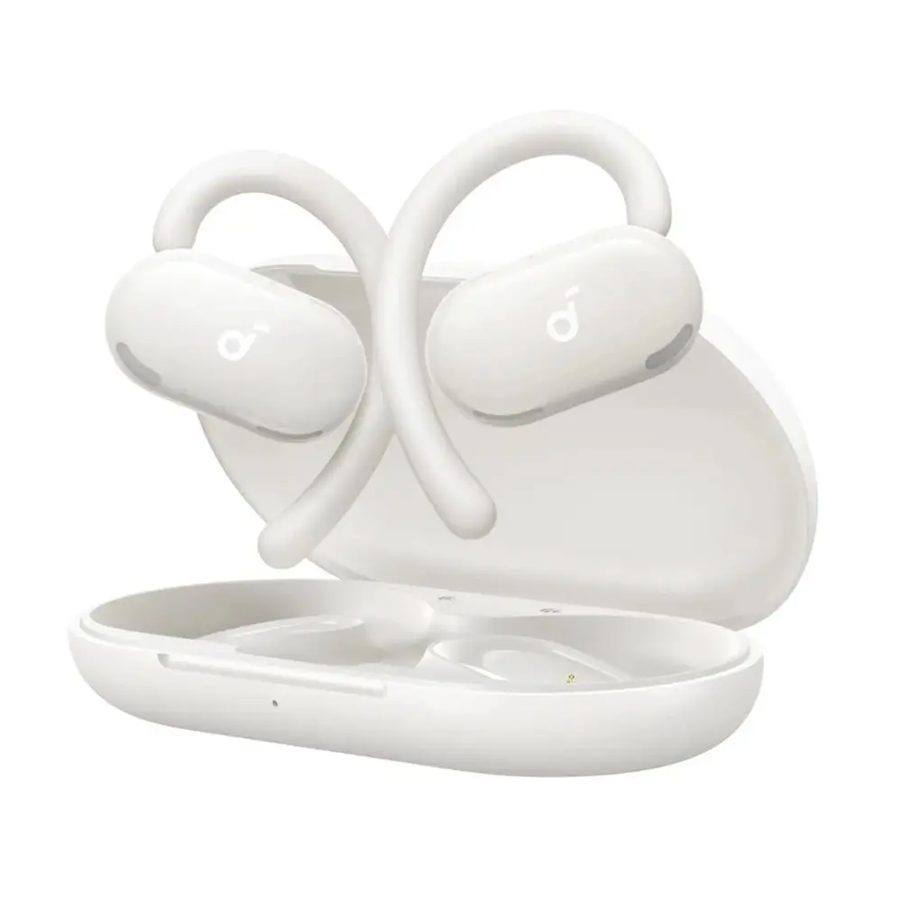 Anker Soundcore V20i Open-Ear True Wireless Earbuds – Color: White – View 1