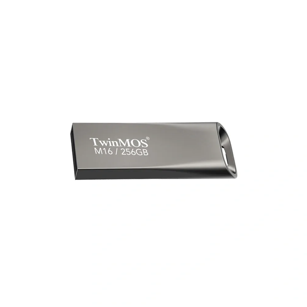 Twinmos M16 64GB USB 3.2 Silver Pen Drive – Storage Capacity: 64 GB – View 1