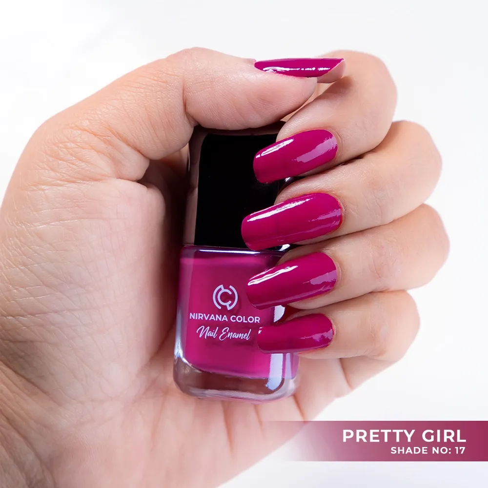 Nirvana Color Nail Enamel Pretty Girl 17 Nail Polish – View 1
