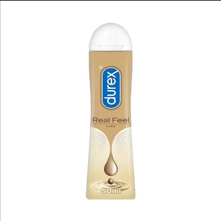 Durex Real Feel Silicone-Based Lubricant Gel 50ml – Long-Lasting – View 1