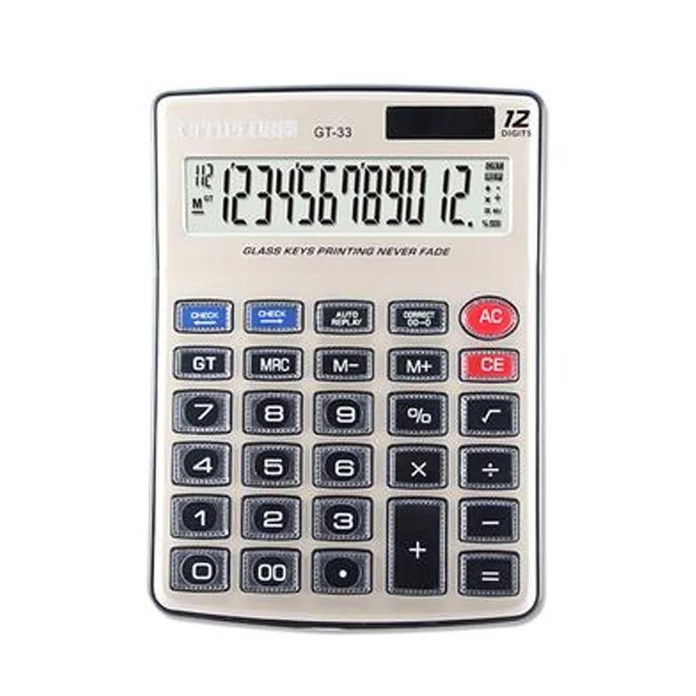 Citiplus GT-33 Glass Key With LCD Display Electronic Calculator – View 1