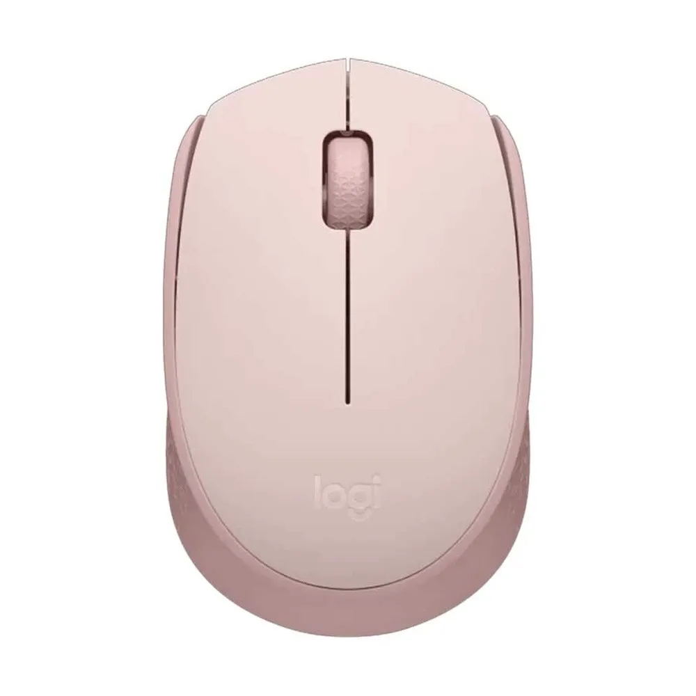 Logitech M171 Wireless Nano-receiver Mouse – Color: Pink – View 1