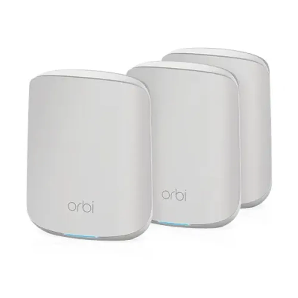 Netgear ORBI RBK353 Ax1800 Dual Band Mesh Router (3-Pack) – View 1