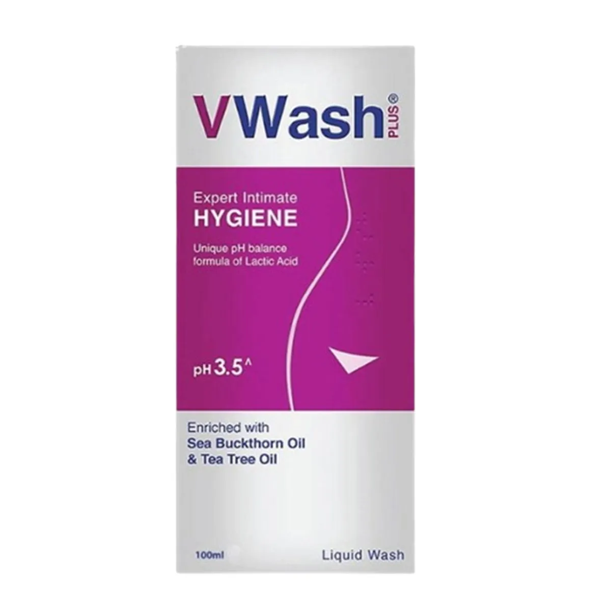 VWash Plus Expert Intimate Hygiene Wash for Women – 100ml – View 1