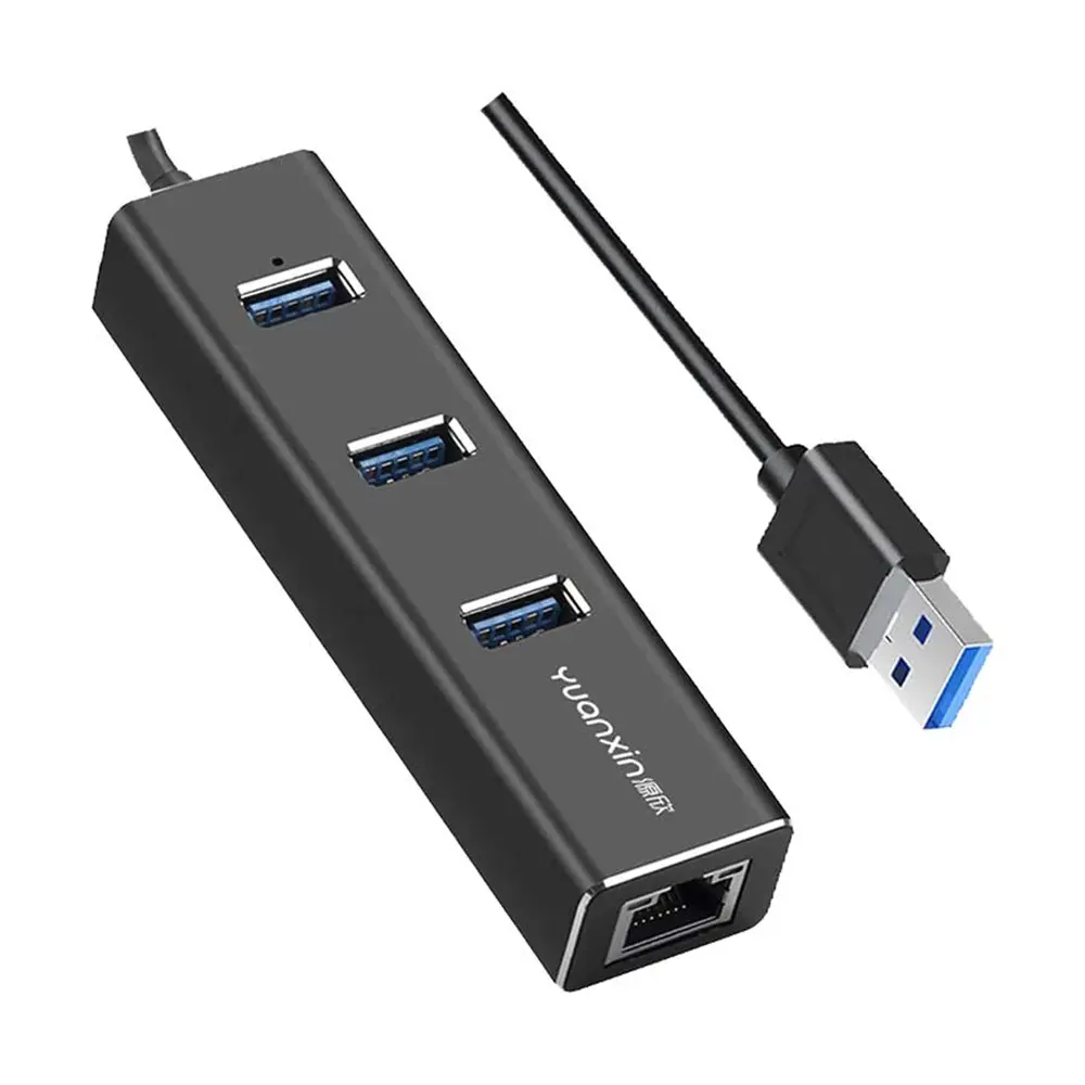 Yuanxin X-3508T Multi-Interface 4-in 1 USB Type-C LAN Adapters – View 1