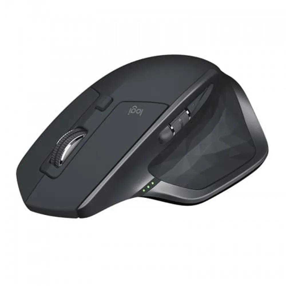 Logitech MX Master 2S Bluetooth Wireless Mouse – Color: Black – View 1