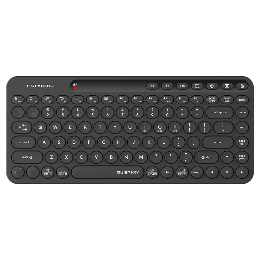 A4tech FBK36C AS Fstyler Compact Rechargeable Wireless Keyboard – View 1