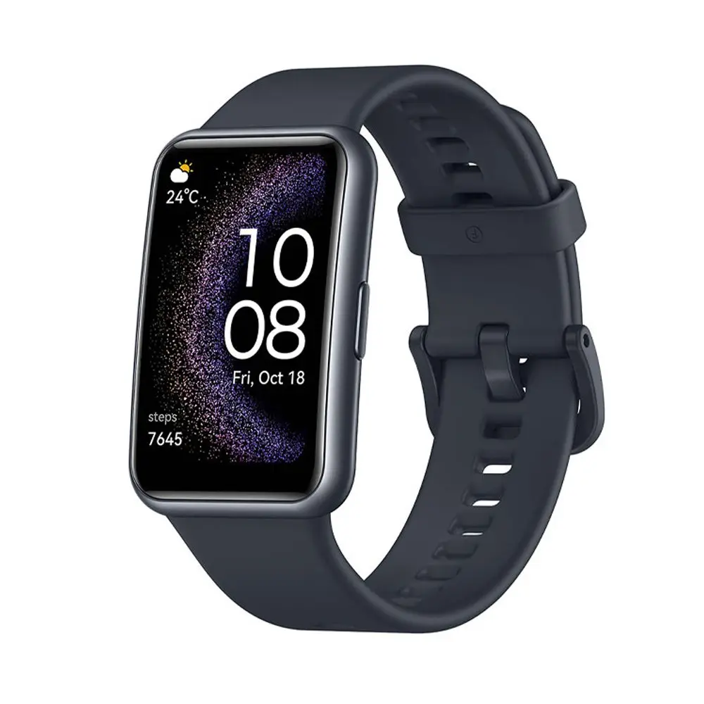 Huawei Watch Fit SE AMOLED Smartwatch – Color: Black – View 1