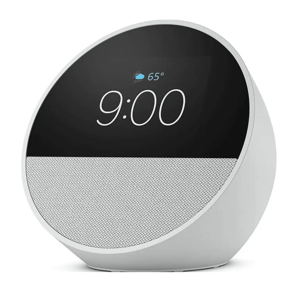 Alexa Amazon Echo Spot 2024 Touch 2.83 pulg Negro Smart Speakers – Color: White – View 1