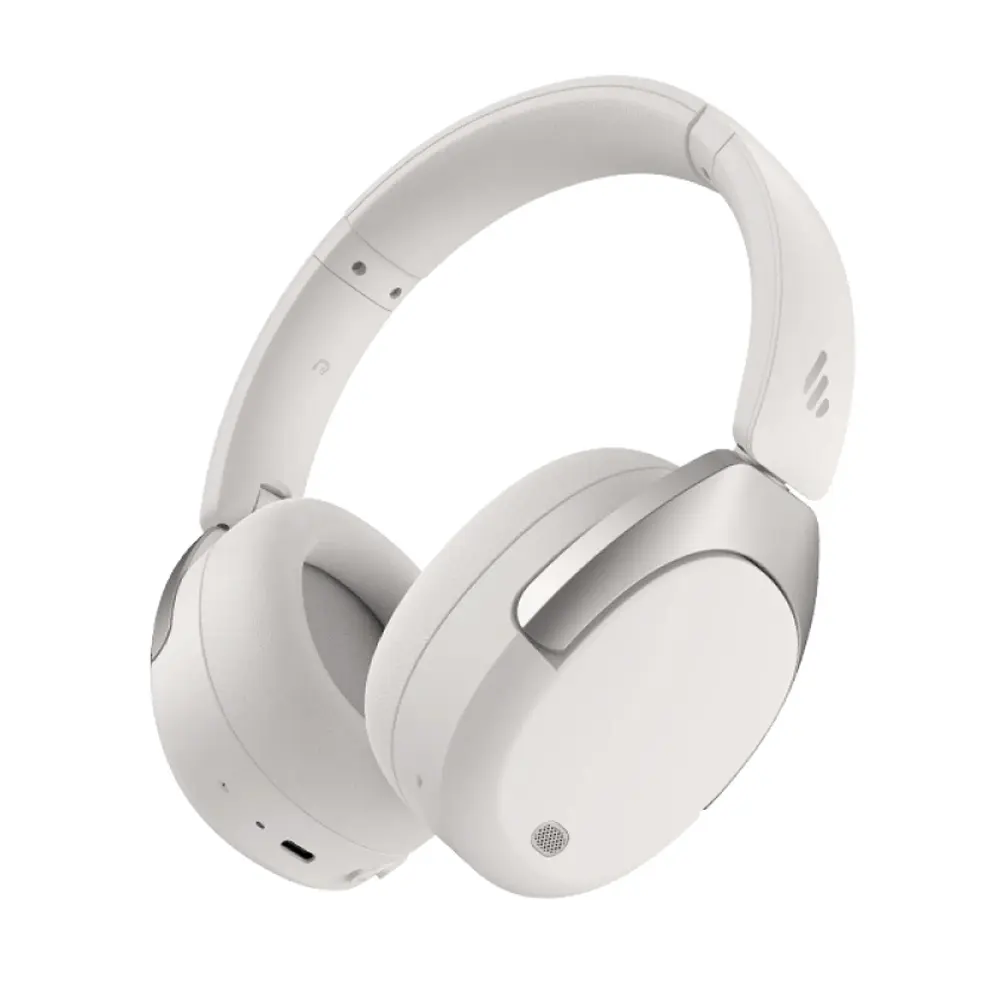 Edifier W830NB ANC Over Ear Bluetooth Headphone – Color: White – View 1