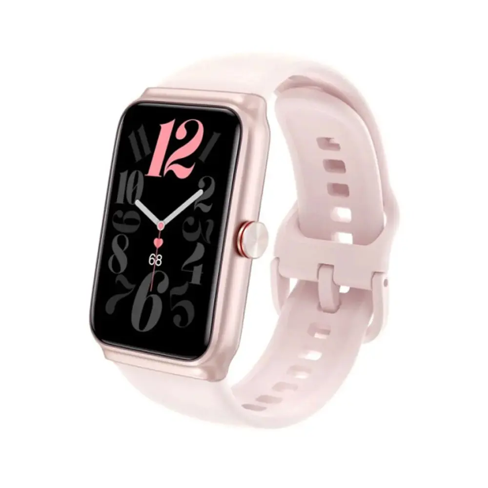 Honor Choice Moecen Band AMOLED Bluetooth Calling Smart Band – Color: Pink – View 1