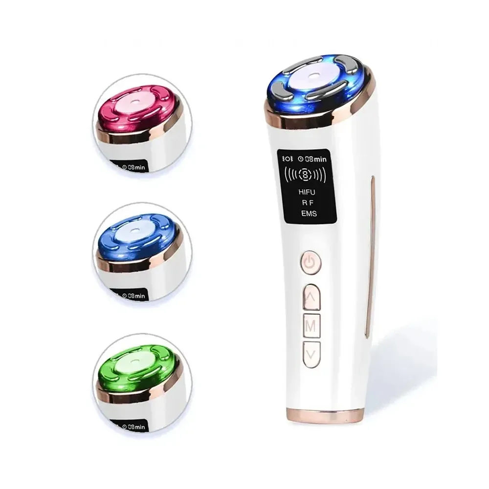 HIFU Facial Machine Wrinkles Remove 3 in 1 Face Steamer – View 1