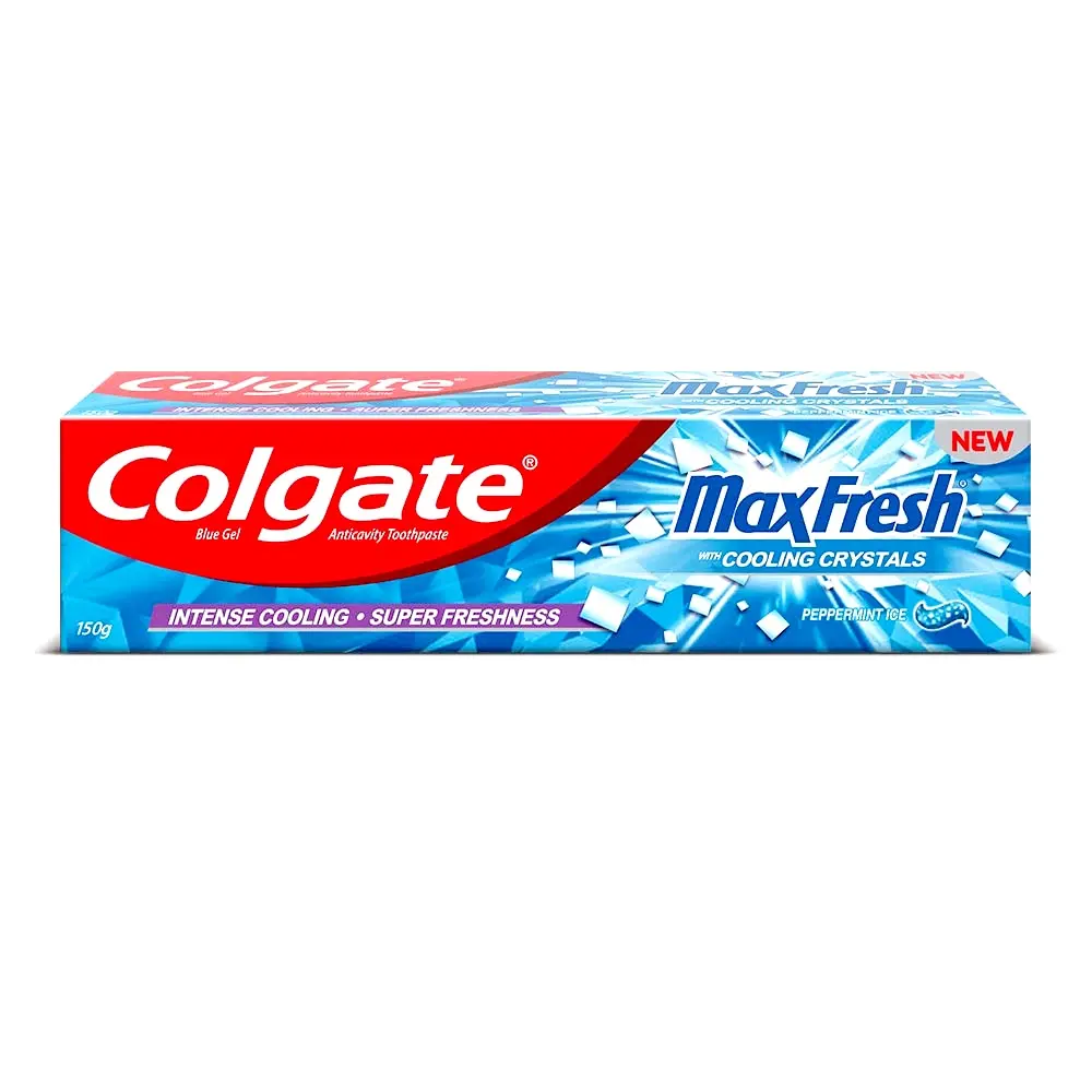 Colgate Max Fresh Blue Gel Unisex Adults Toothpaste – Quantity: 150 g – View 1