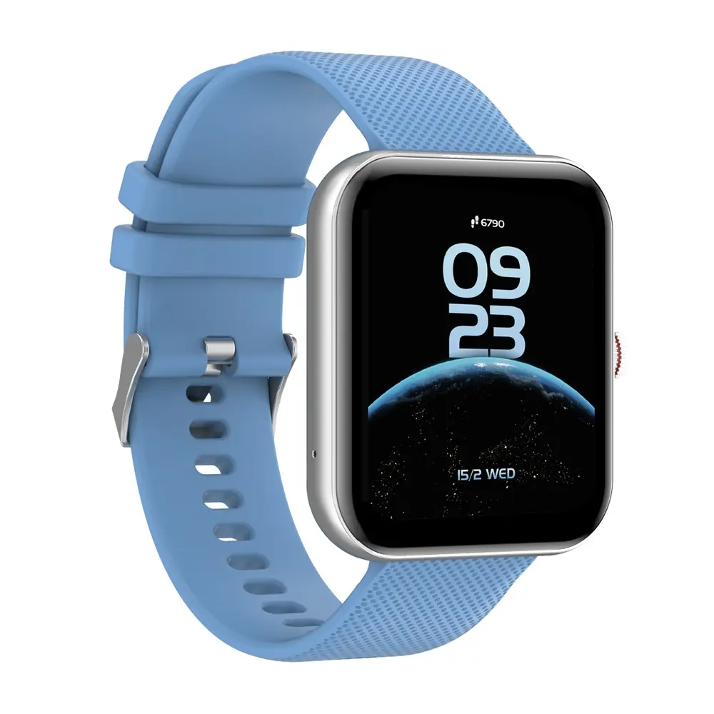 Walton TICK WSWE Voice Assistant Smart Watch – Color: Silver – View 1