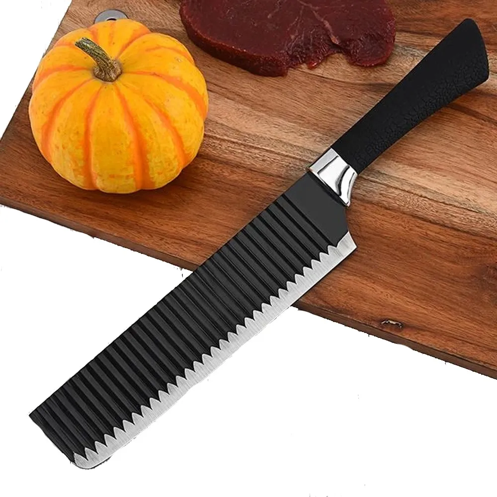 8 Inchi Kitchen Knife Stainless Steel Blade With Non Stick Coating And Pp Handle – View 1