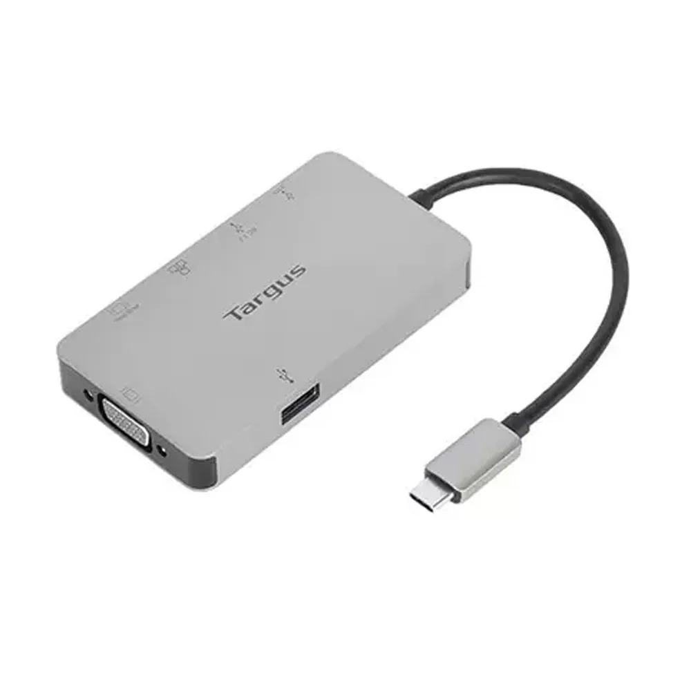 Targus DOCK419AP-60 Type-C Male to HDMI VGA LAN USB Female Converter – View 1